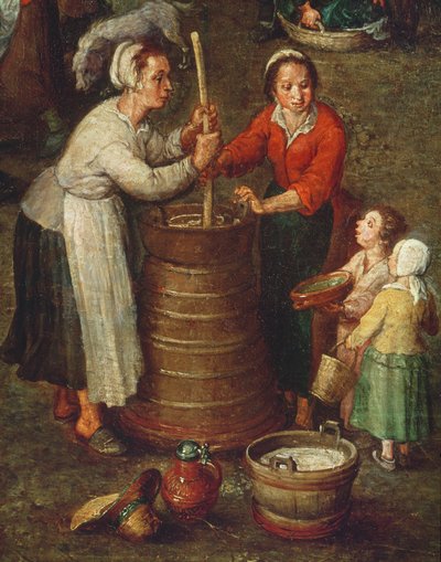 Country Life (detail) by Jan the Elder Brueghel